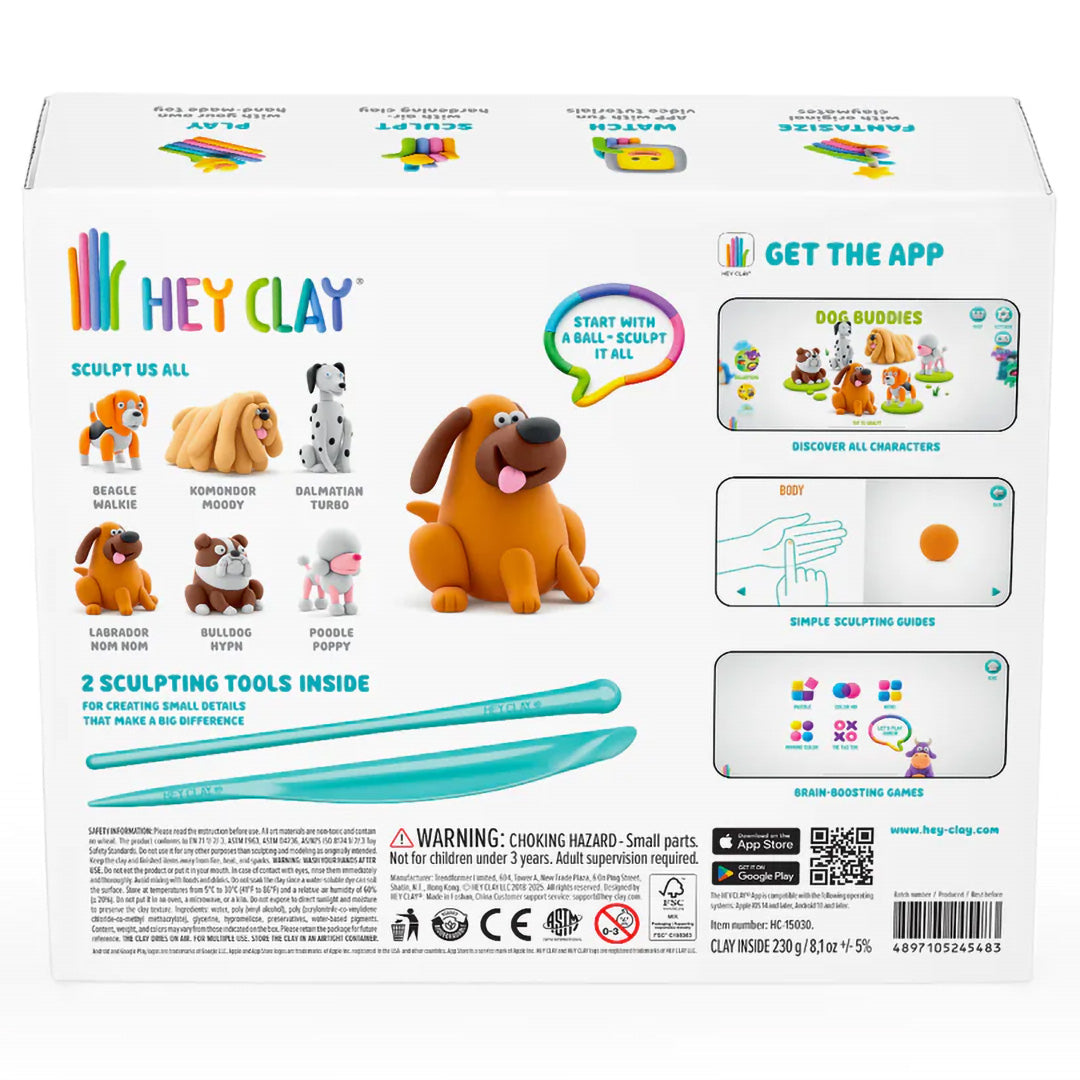 hey clay boetseerklei dog buddies