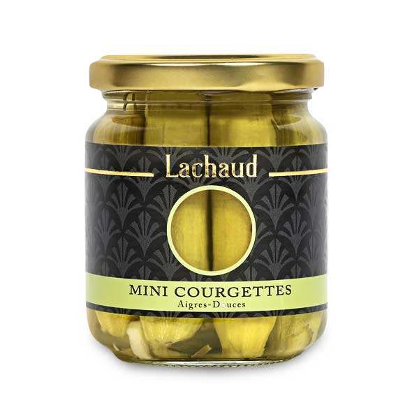 Mini courgettes aigres-douces