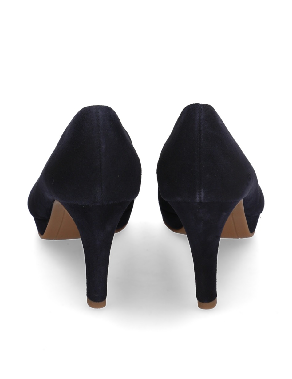 Veloursleder Pumps