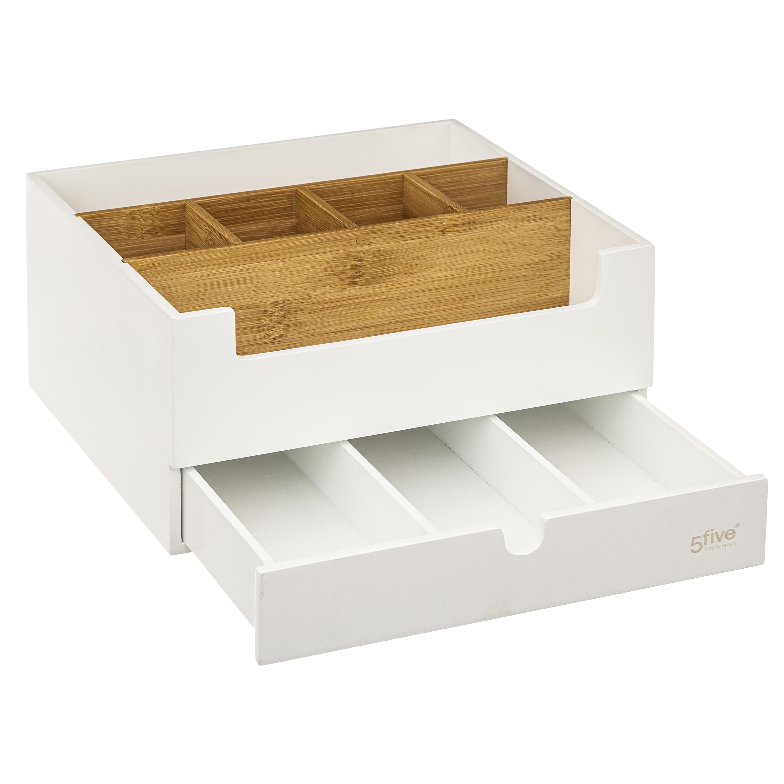 ORGANISEUR 1 TIROIR BLANC NATUREO