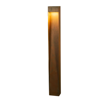 KonstSmide vloerlamp Rho 8W LED verlichting roestbruin