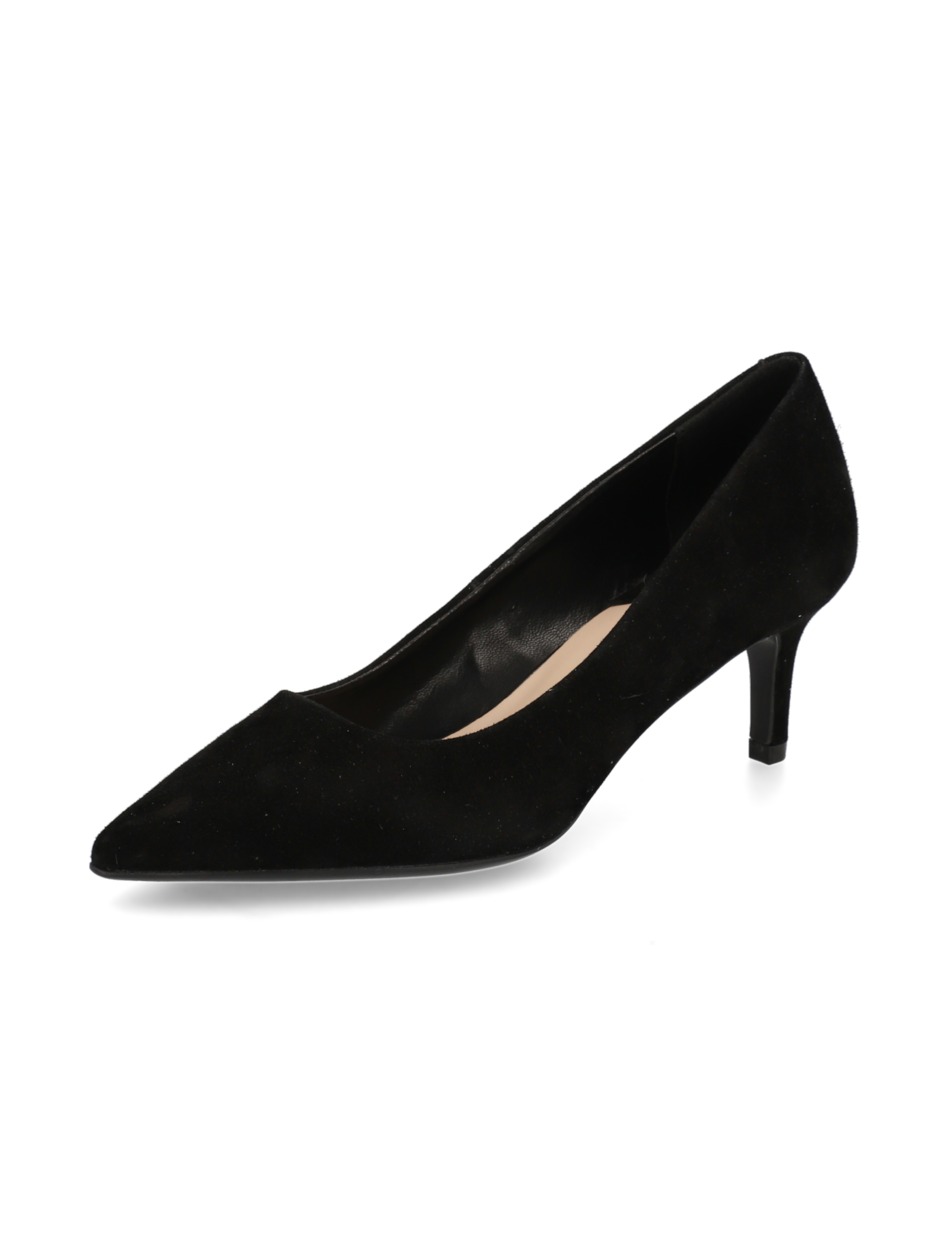 Veloursleder Pumps
