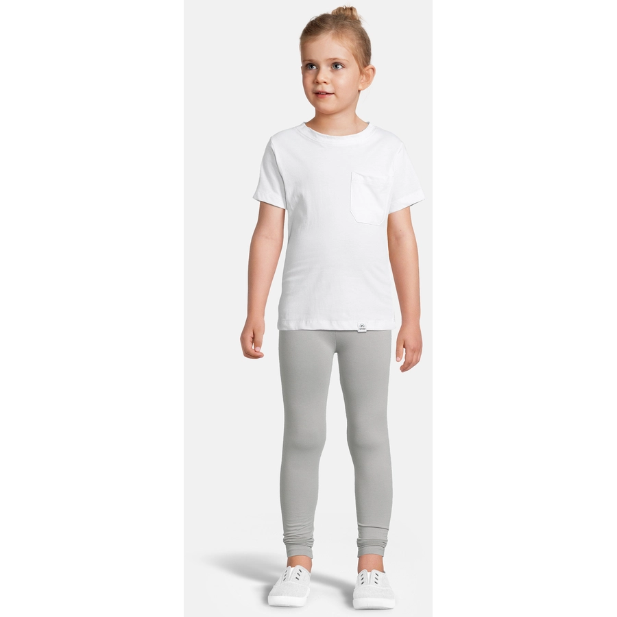 New Life T-Shirt TEE - CREW NECK PATCH POCKET White