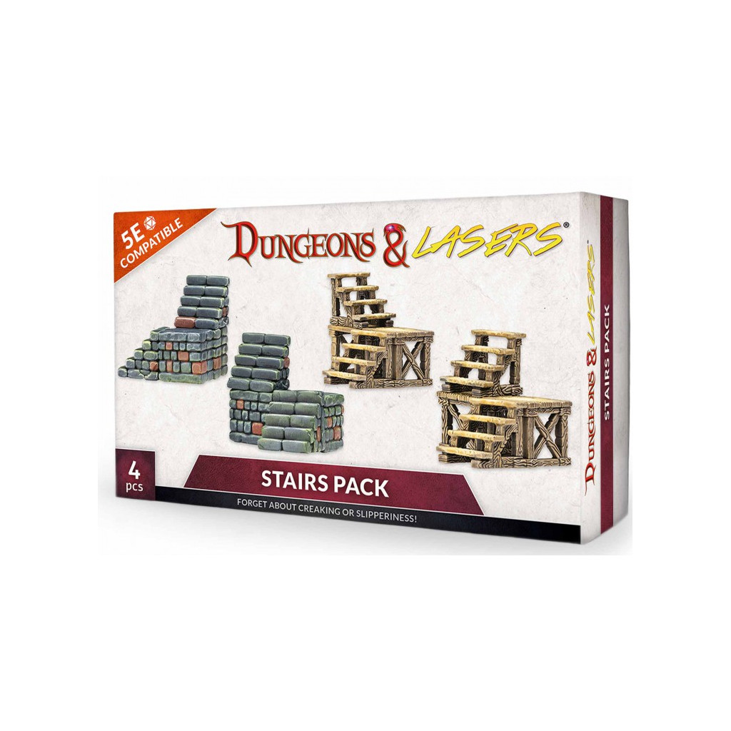 Dungeons & Lasers - Décors - Stairs Pack