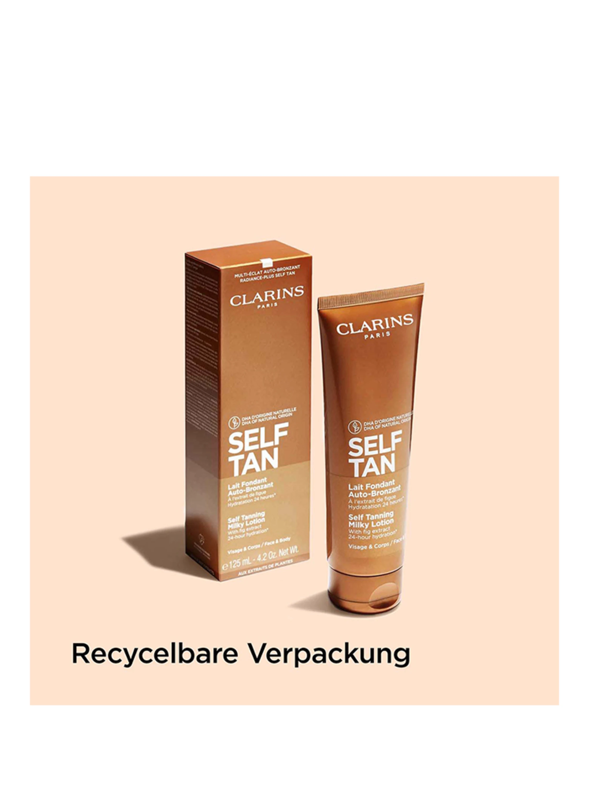 CLARINS SELF TANNING MILKY LOTION