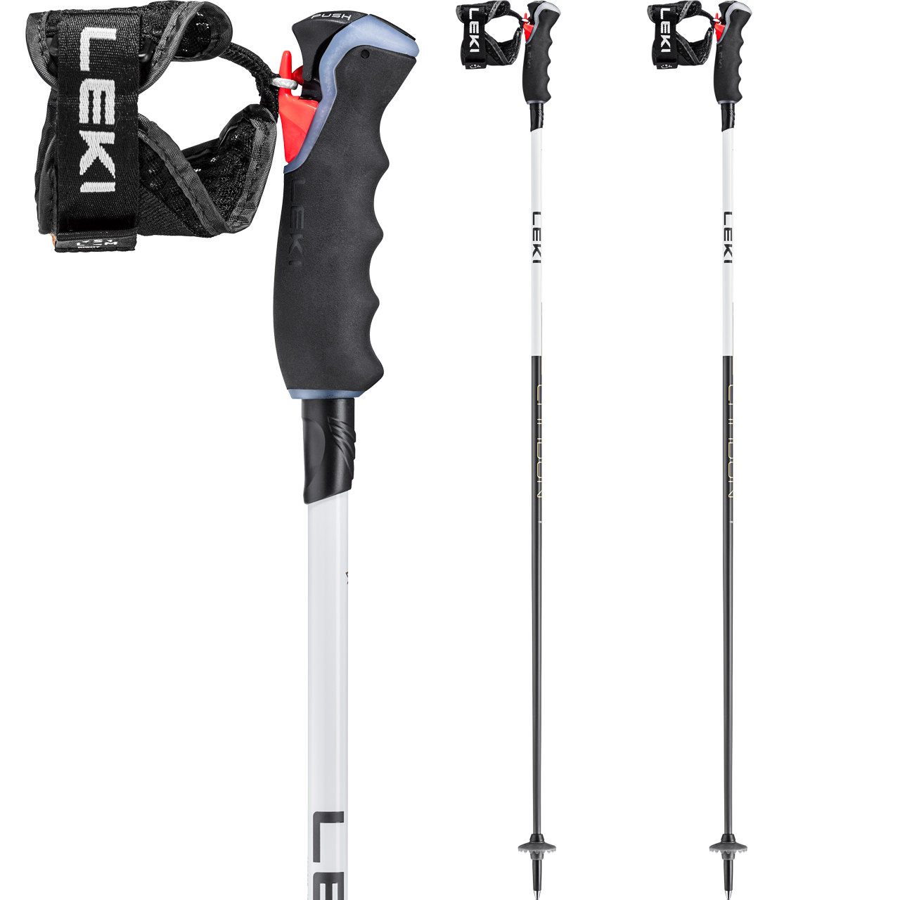 Leki Carbon 14 3D Women naturalcarbon/white/gold | Leki Alpin Skistöcke | Leki | L | MARKEN | XSPO