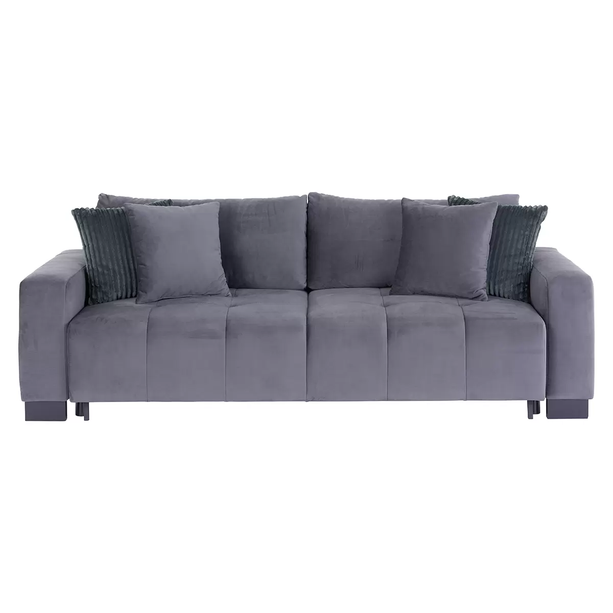 Schlafsofa Beta New Lux 163 x 193 anthrazit,grün