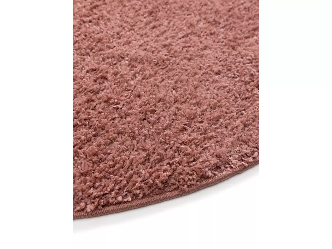 Tapis à poils longs Soho Rose ø 200 cm rond