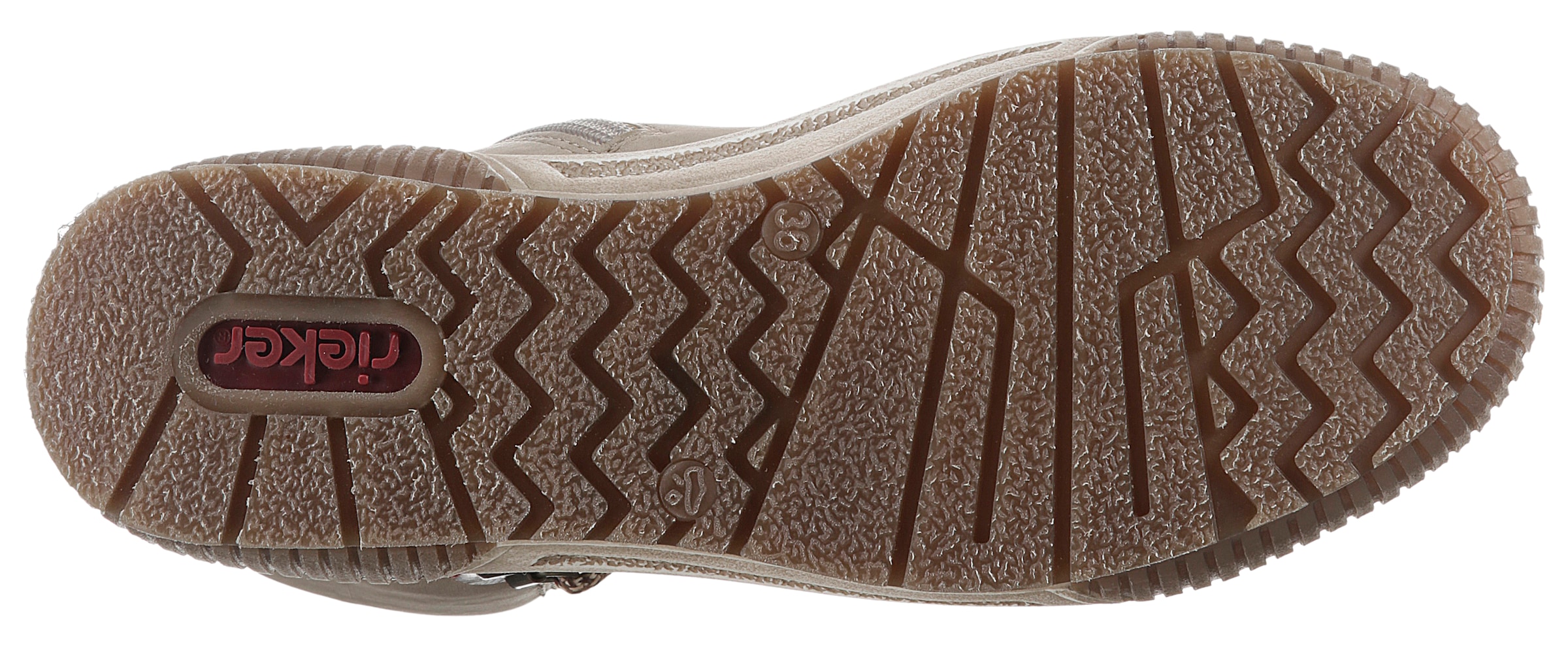 Rieker Schnürboots  mit herausnehmbarer SoftFoam-Einlegesohle