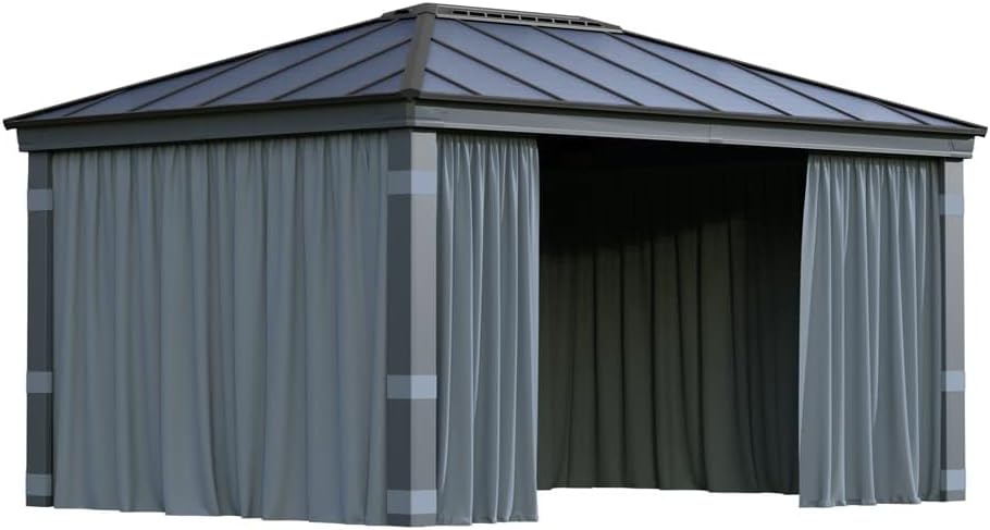 Palram Canopia Dallas 4900 Gartenpavillon-Vorhang-Set