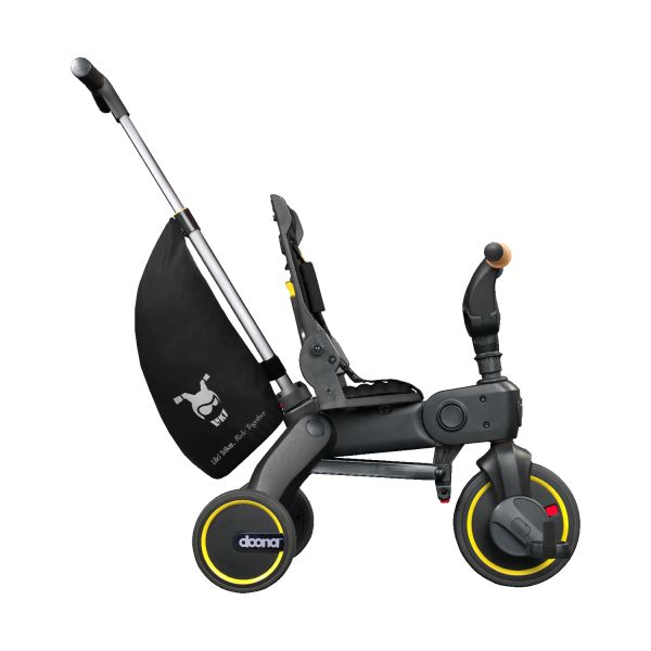 Doona Liki Trike Luxe Opvouwbare Driewieler Nitro Black