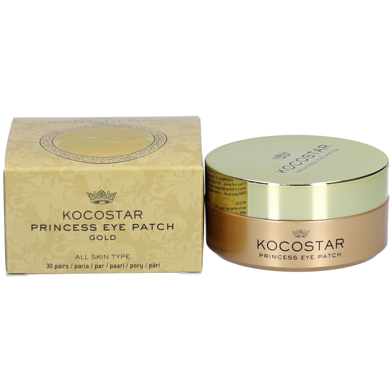 KOCOSTAR Princess Eye Patch Gold
