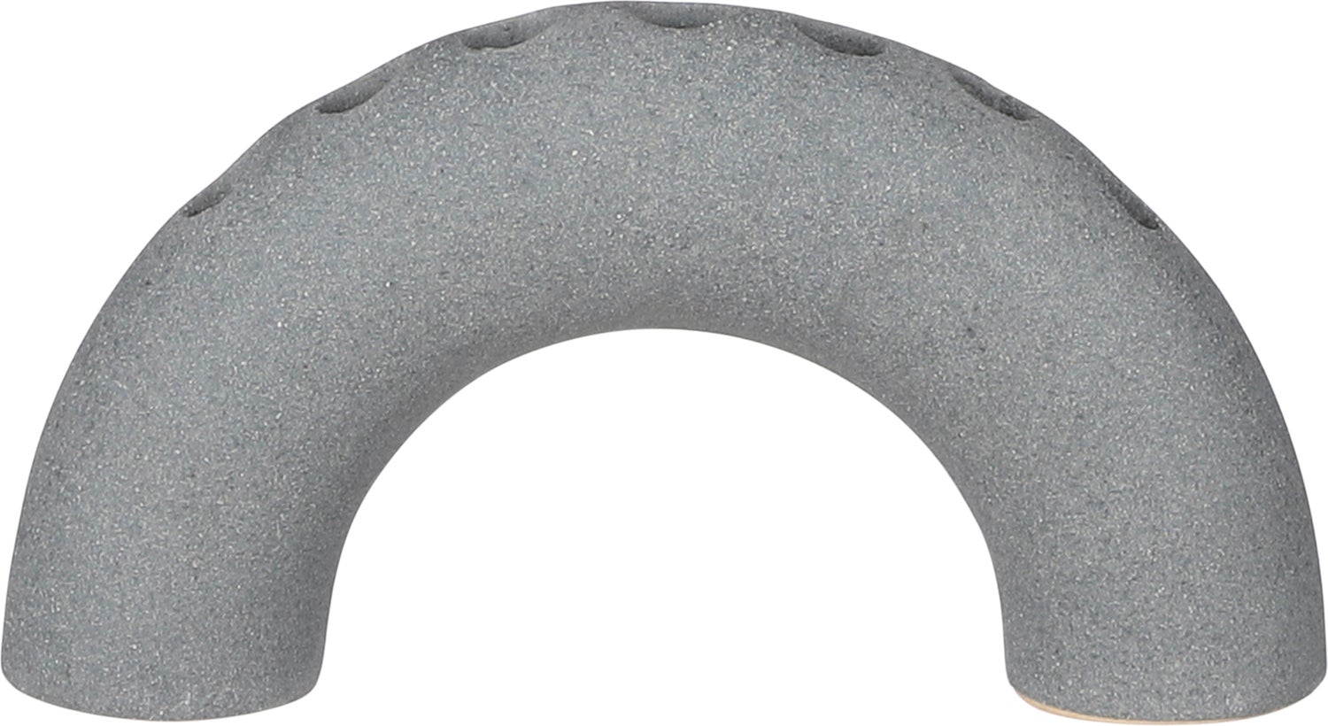 Mica Decorations vaas Bouke grijs 20 x 5 x 11 cm