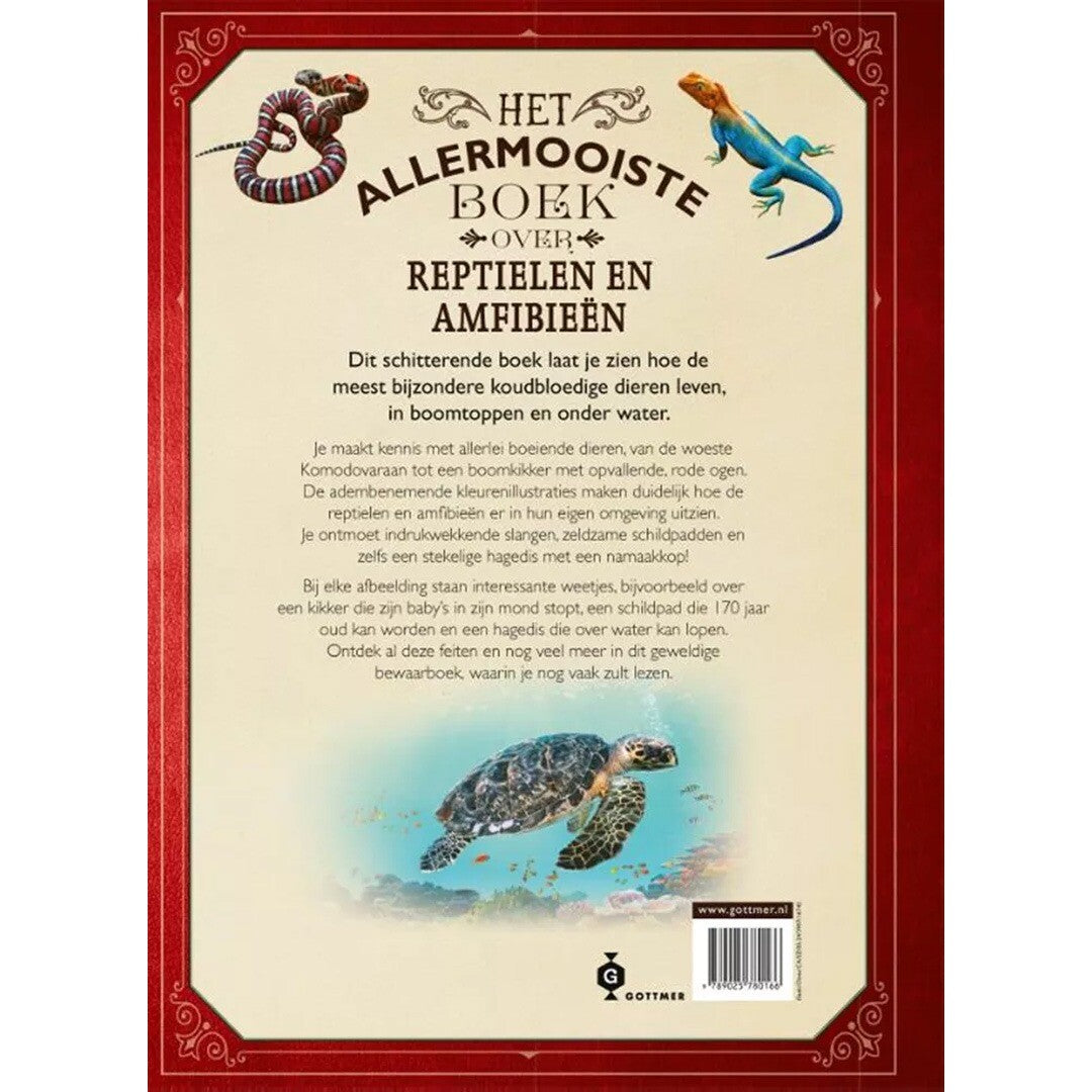 Aller mooiste boek over reptielen en amfibieën