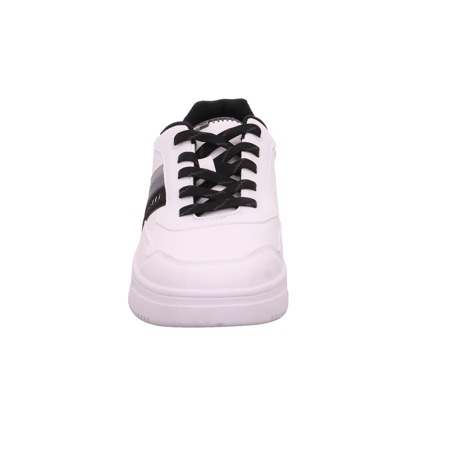 BUGATTI SHOES Halbschuhe Sneaker Weiss Lederimitat