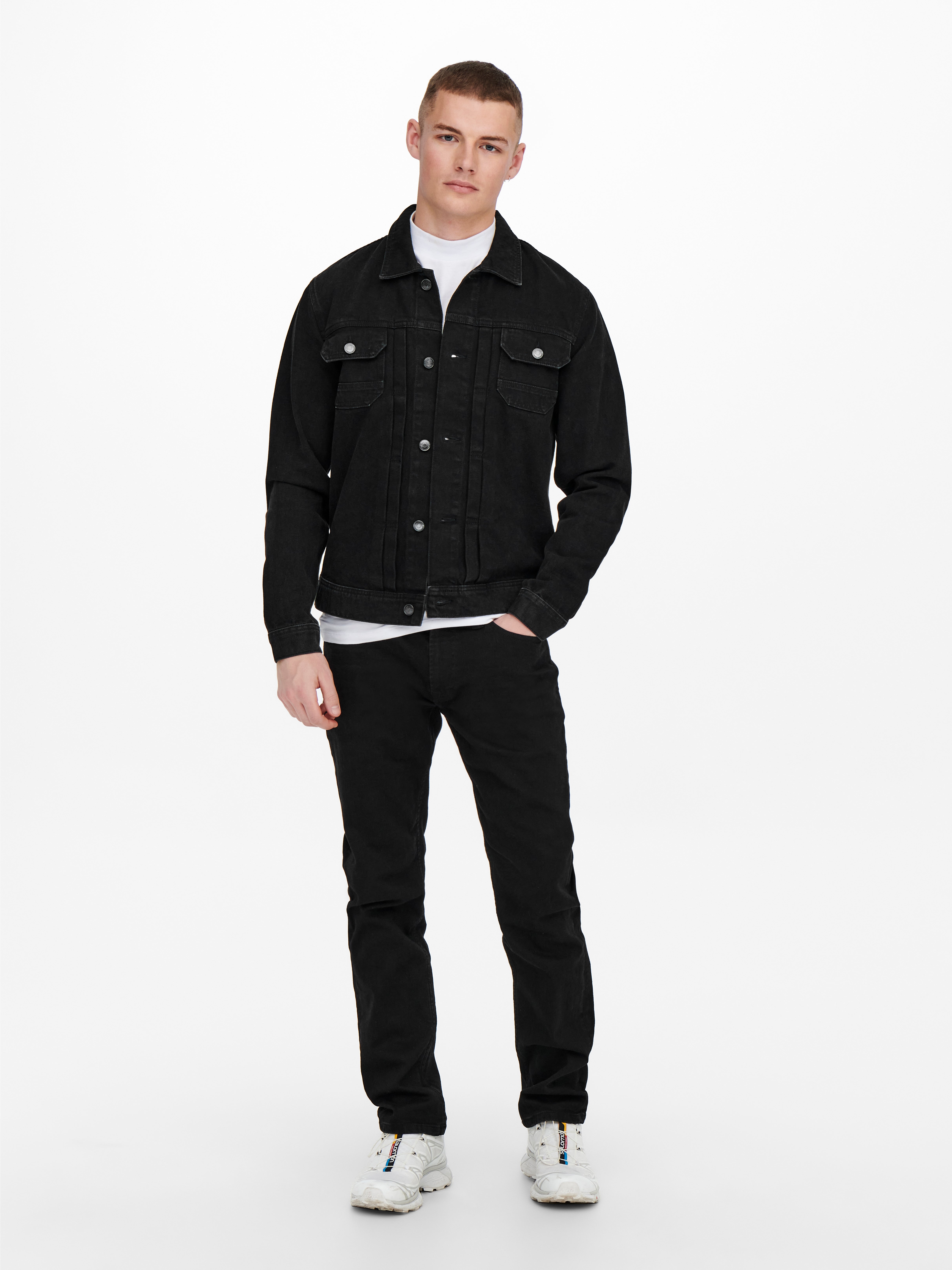 ONSDUKE Jeansjacke Black Denim