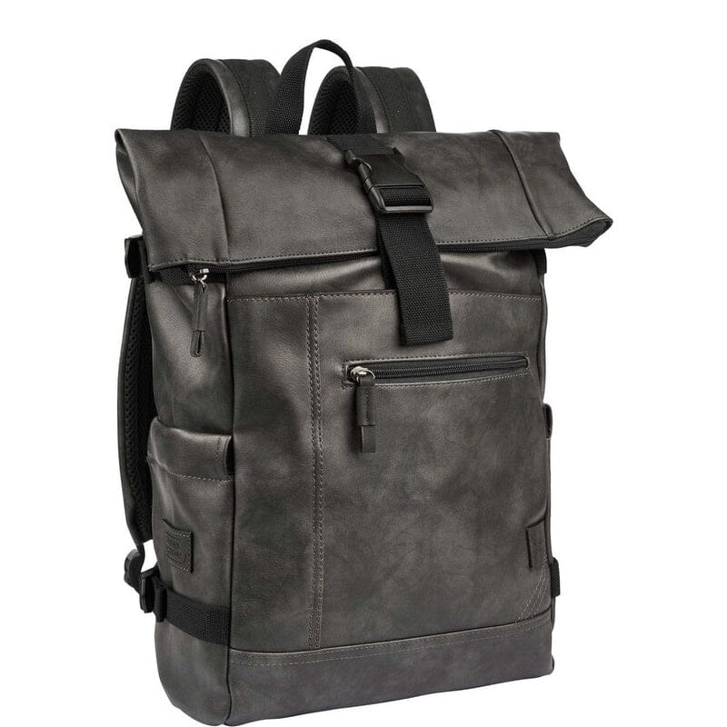 Camel Active Laos Rolltop Backpack Black