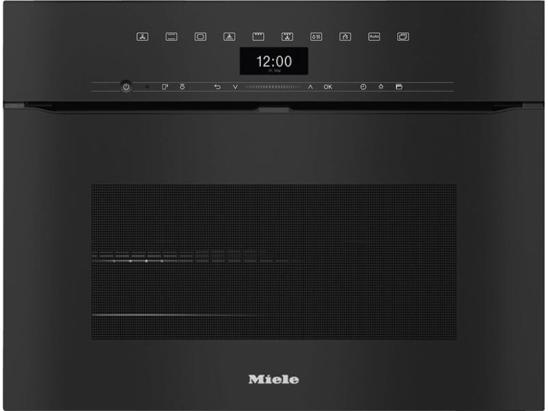 Miele Einbaubackofen H 7440-60 BPX Schwarz A Griffloser Kompakt-Backofen