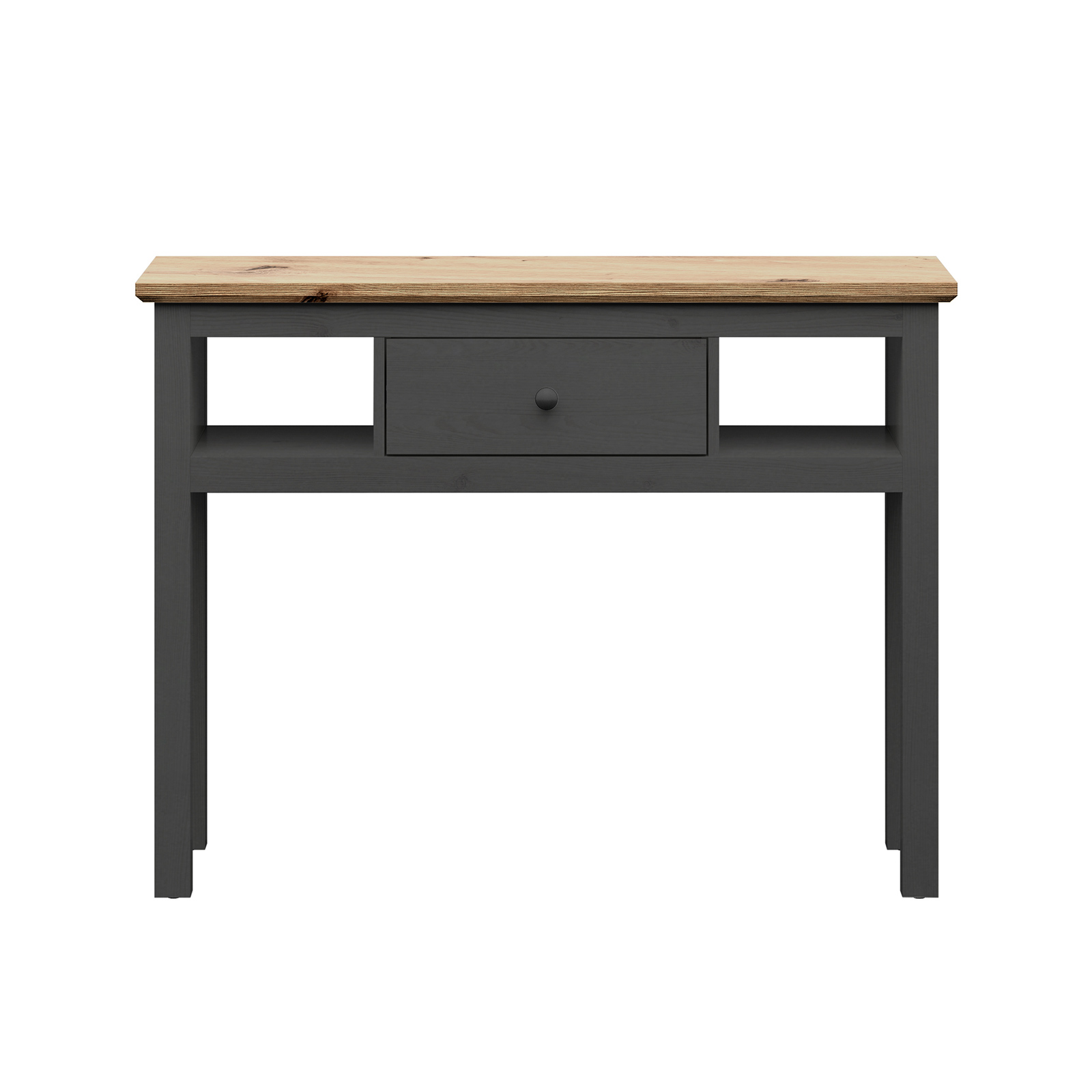 Schminktisch - Graphitoptik-Artisan Eiche - mit Schubkasten