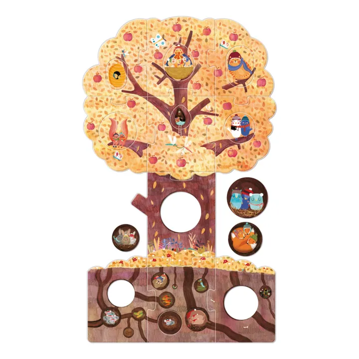 Londji Puzzle recto-verso Mon Petit Pommier - 20 pièces