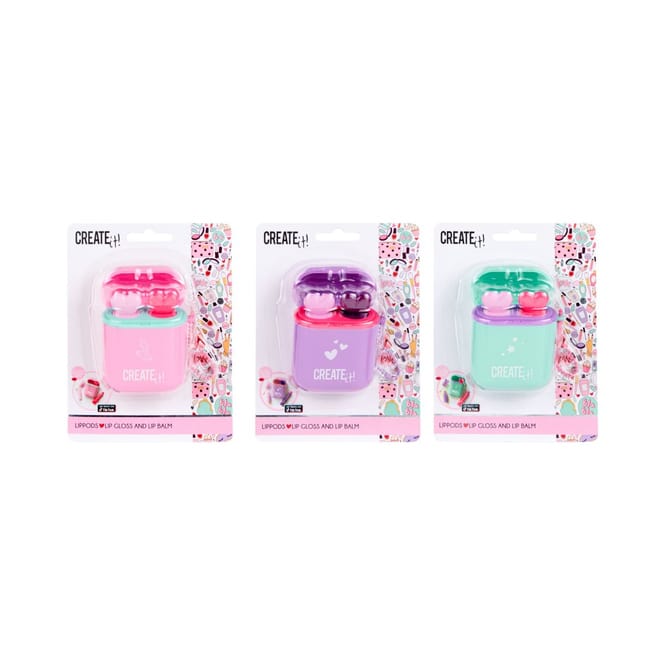 Create it! - Lipgloss und Lippenbalsam - 1 Set
