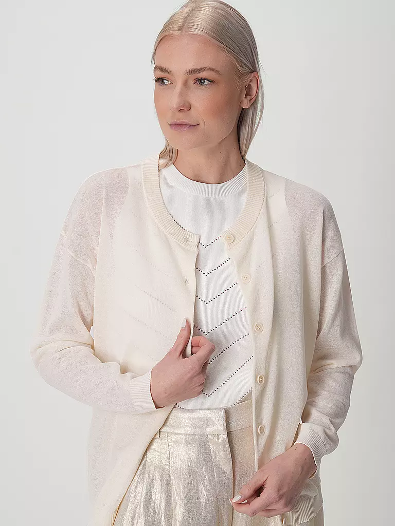 MOS MOSH Strickjacke MMALYCE creme