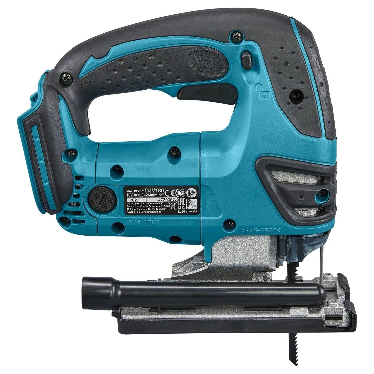 Makita DJV180Z Accu Decoupeerzaag D-Greep 18V Basic Body