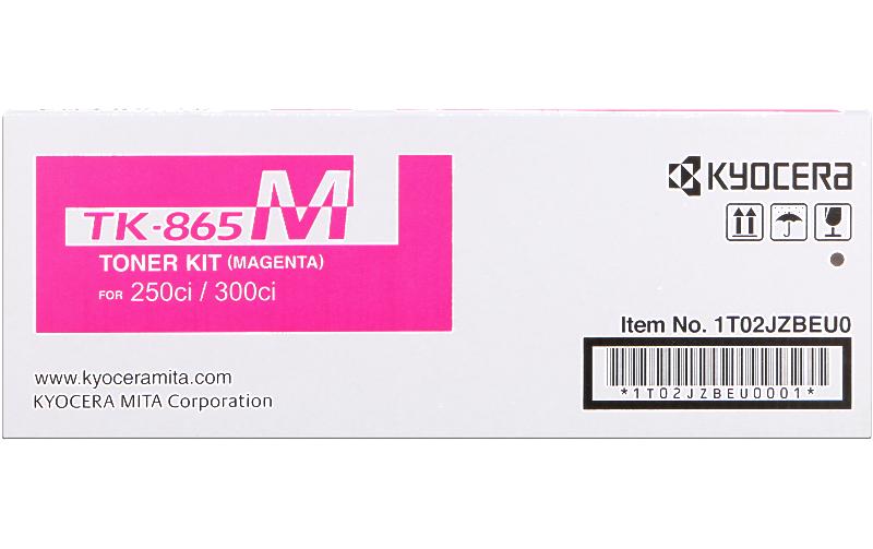 Toner TK-865M Magenta<br>Original-Toner, magenta
