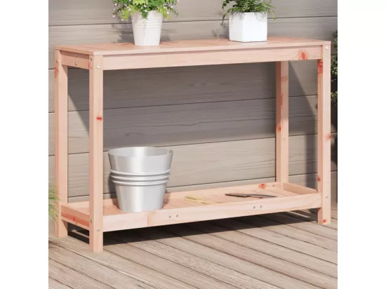 Table de rempotage et étagère 108x35x75 cm bois massif douglas