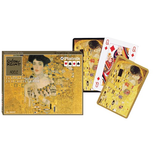 Cartes thématiques - klimt - adele