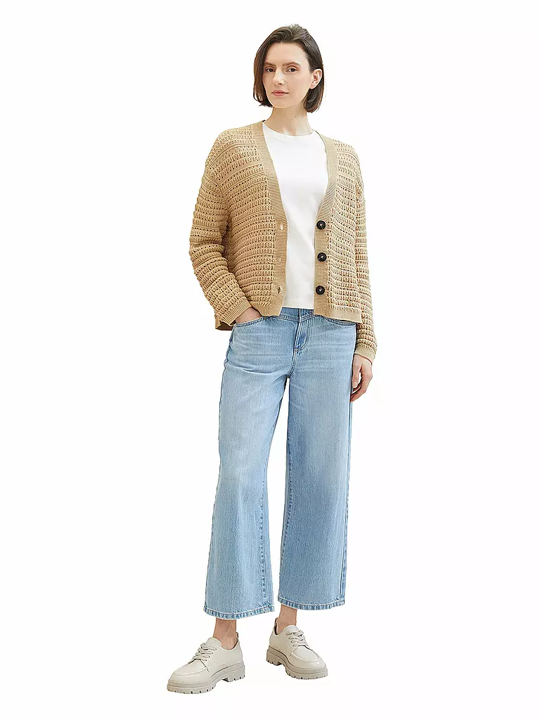 TOM TAILOR Cardigan beige
