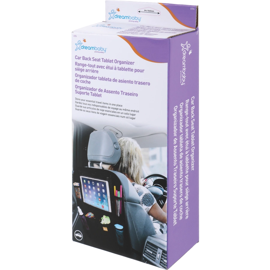 Dreambaby® Autorücksitz-Organisator  Tablet-Halter, Schwarz