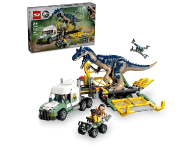 LEGO Dinosaurusmissies: Allosaurus transporttruck (76966)