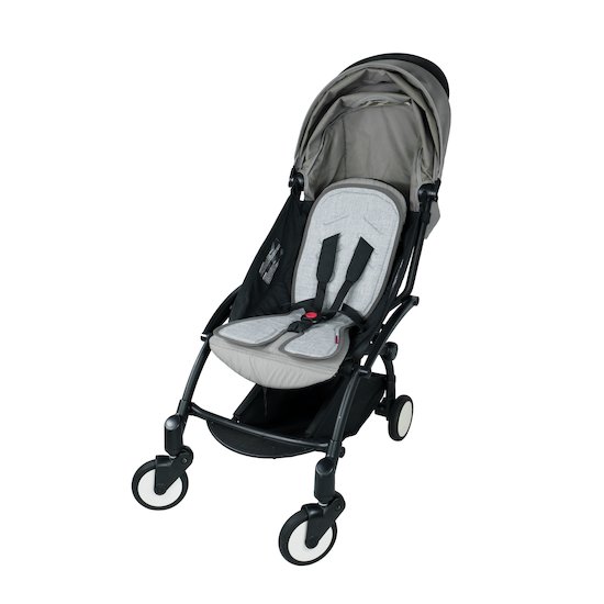 Matelas rafraichissant pour poussette   Gris chiné        de               Bébé Folie