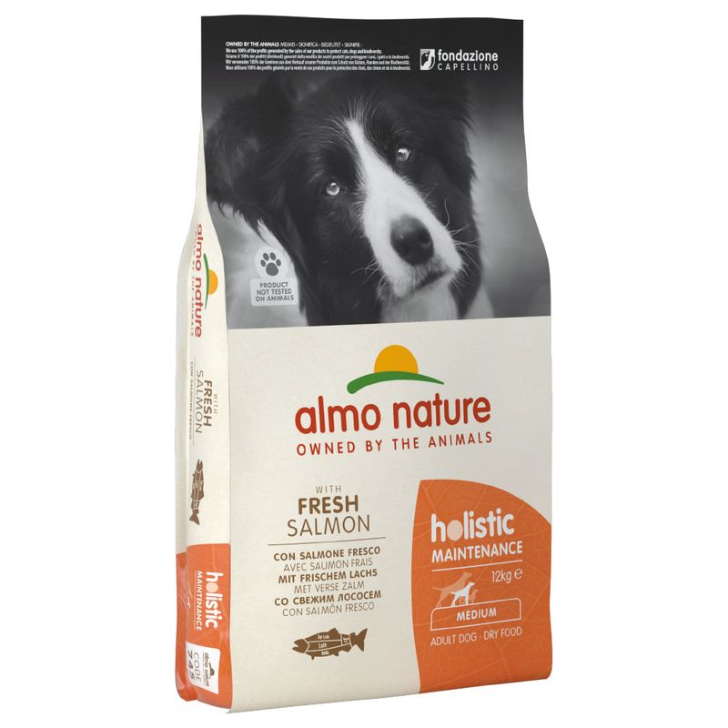Almo Nature Adult Medium, saumon & riz à prix discount sur bitiba.fr