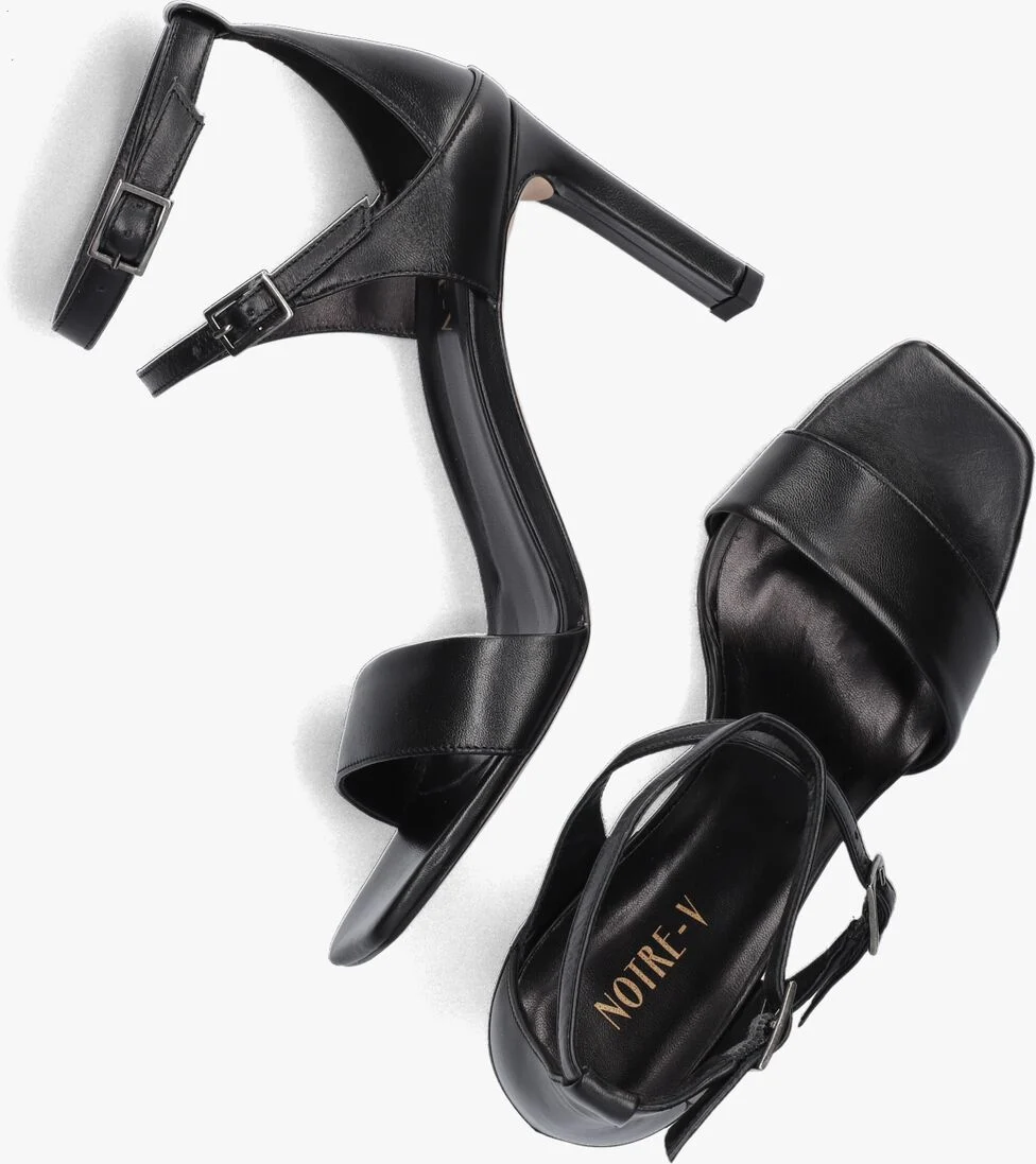 NOTRE-V zwarte notre-v sandalen 28526