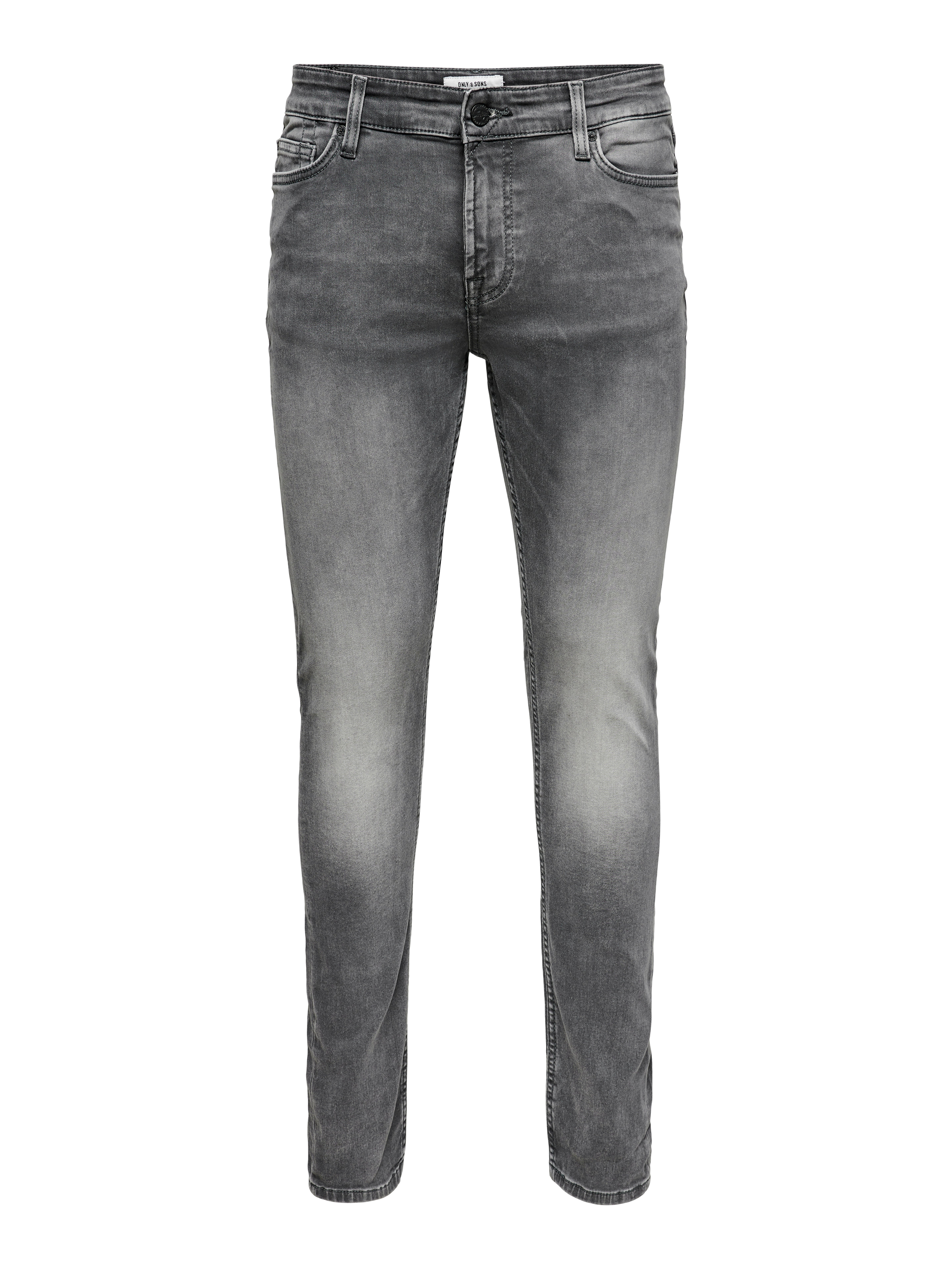 ONSLOOM Niedrige Taille Slim Fit Jeans Grey Denim