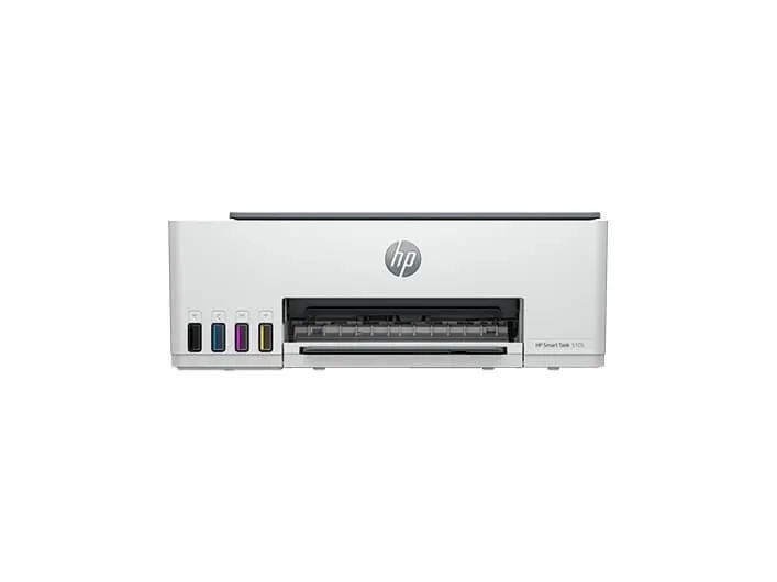 HP Smart Tank 5105 All-in-One - Multifunktionsprinter - farve - blækprinter - kan genopfyldes - Legal (216 x 356 mm) (original) - A4/Legal (medie) - op til 10 spm (kopiering) - op til 12 spm (udskriver) - 100 ark - USB 2.0, Wi-Fi(n), Bluetooth - lys