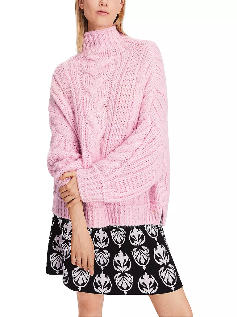 MARC CAIN Rollkragenpullover rosa