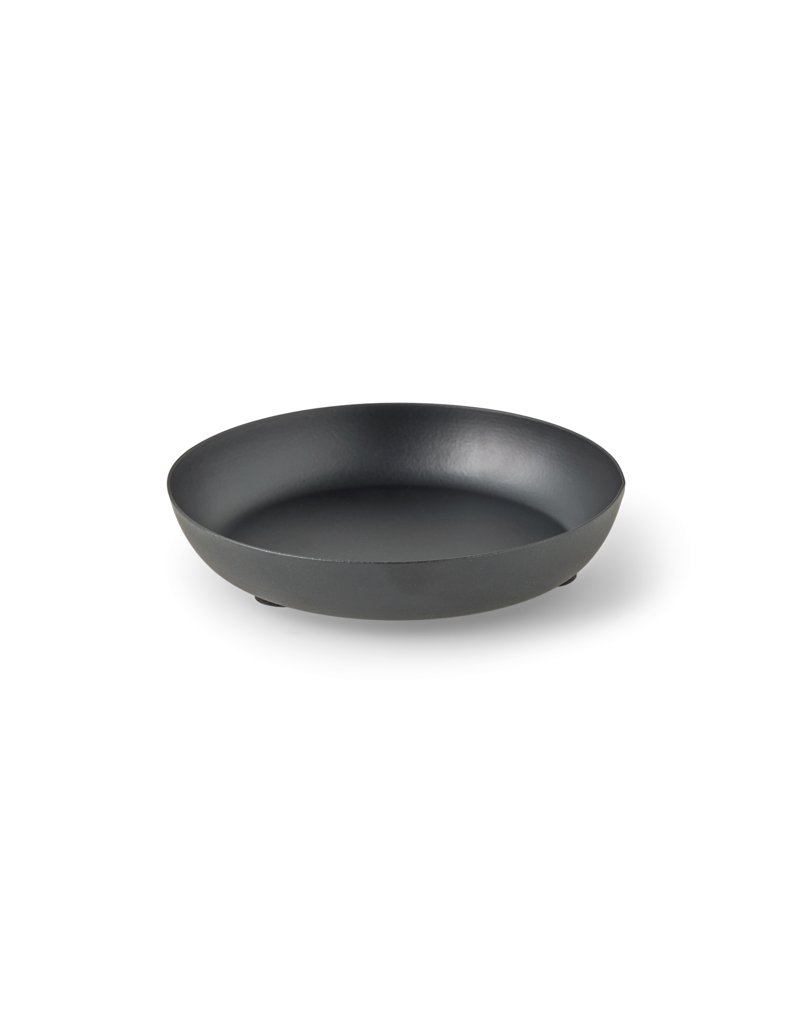 Dekorativ bakke | Jern. 10 x 2 cm. | Black