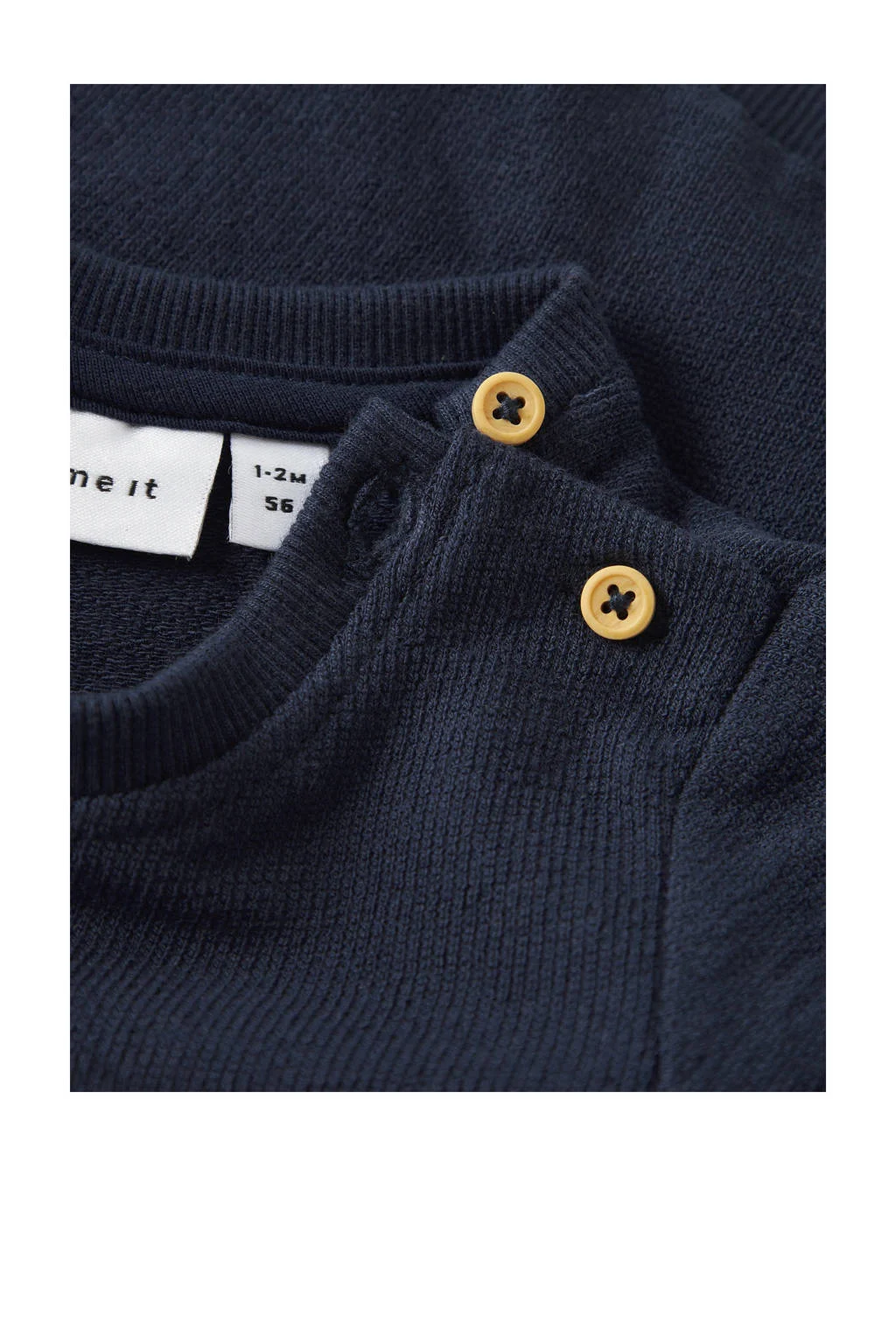 NAME IT BABY sweater donkerblauw