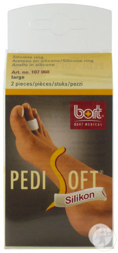 Bort Pedi Soft Anneau Silicone 2 Pièces