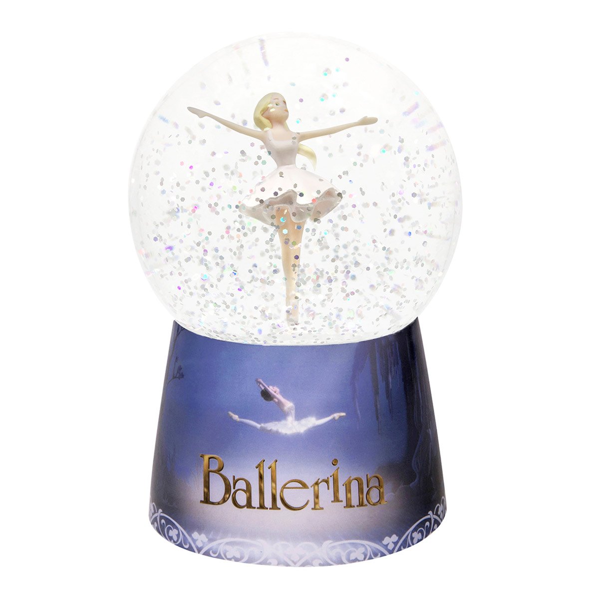 Veilleuse boule à neige musicale ballerina