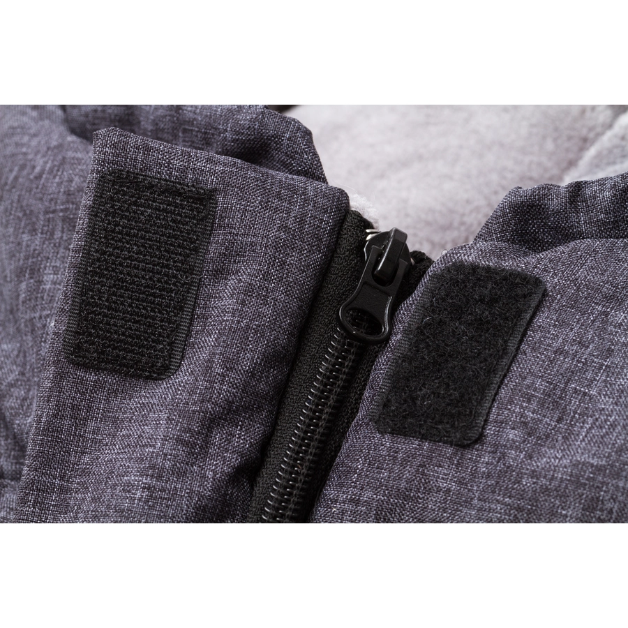 fillikid Winterfußsack Askja Gr. 0 Melange Hellgrau