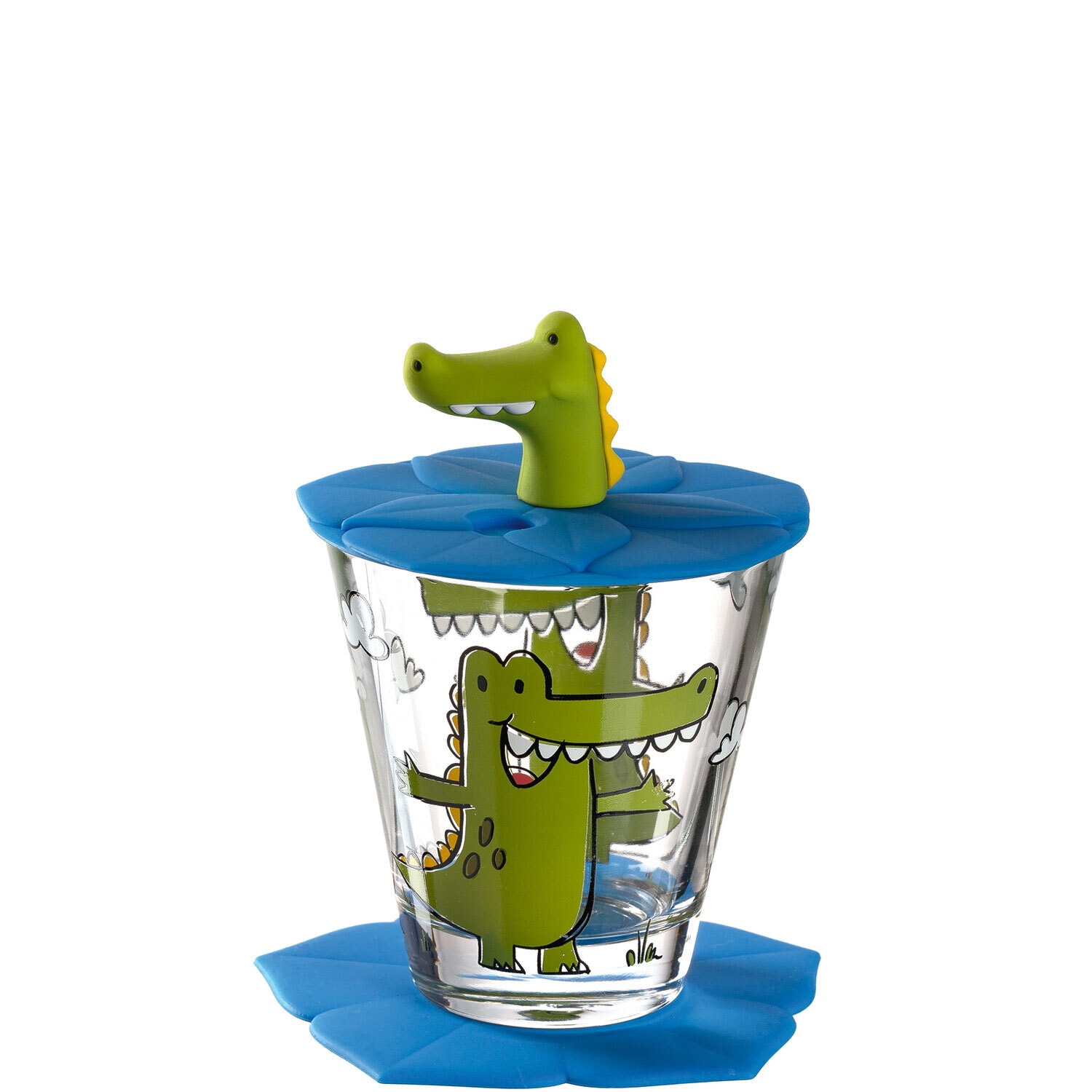 LEONARDO Kindergeschirr Deckel BAMBINI KROKODIL