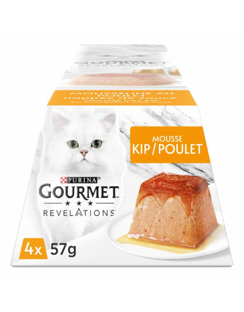 Gourmet Revalations Mousse 4x57 g - Kattenvoer