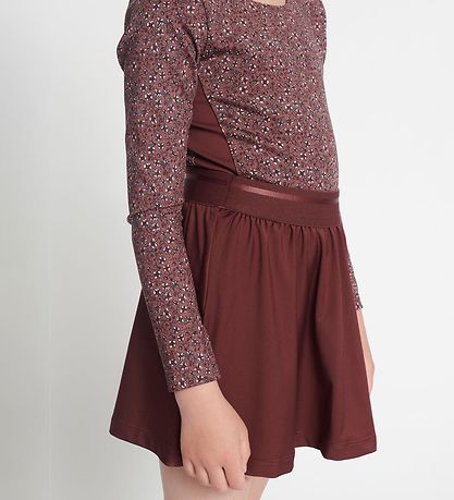 Rethinkit Turnanzug - Frida - Rose Brown Blumen