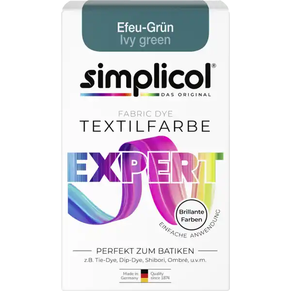 Textilfarbe expert Efeu-Grün
