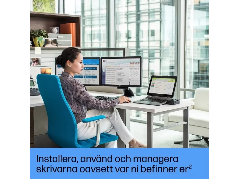 HP LaserJet Pro 4002dn - Printer - S/H - Duplex - laser - A4/Legal - 4800 x 600 dpi - op til 40 spm - kapacitet: 350 ark - USB 2.0, Gigabit LAN