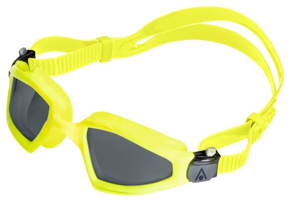 Lunettes de bain Aquasphere Kayenne Pro Jaune - Verres Gris